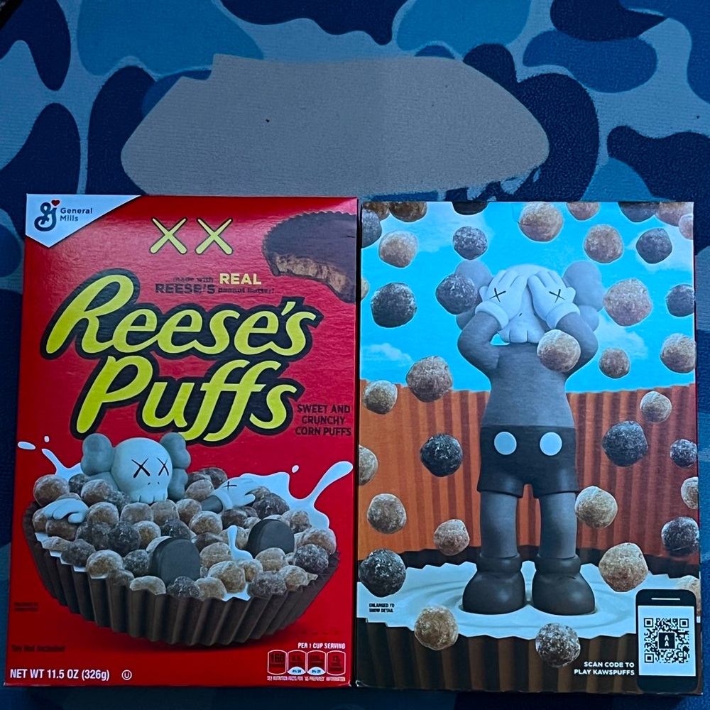 Limited Edition Kaws X Reese’s Puffs